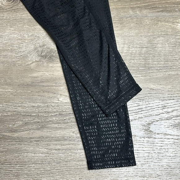 NEW Glyder High Power Legging Print: Black Pebble Gloss Print Sz M - Picture 6 of 13